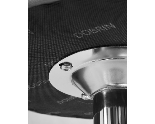 Набор 2 шт Табурет барный DOBRIN BRUNO, серый велюр (MJ9-75)