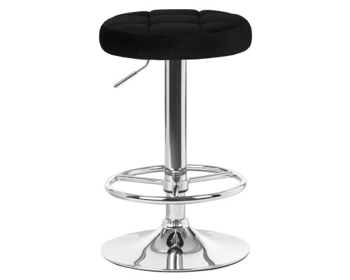 Набор 2 шт Табурет барный DOBRIN BRUNO, черный велюр (MJ9-101)