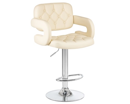 Набор 2 шт Стул барный DOBRIN TIESTO, кремовый