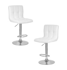 Набор 2 шт Стул барный DOBRIN CANDY, белый