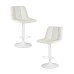 Набор 2 шт Стул барный DOBRIN TAILOR WHITE, белый PU