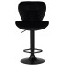 Набор 2 шт Стул барный DOBRIN BARNY BLACK, черный велюр (MJ9-101)