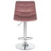 Стул барный DOBRIN TAILOR, пудрово-розовый велюр (MJ9-32)