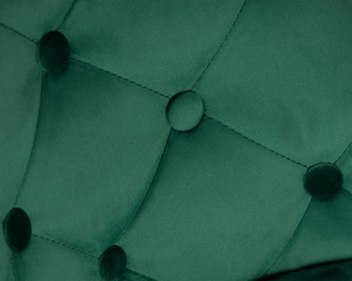 Стул барный DOBRIN JOSEPH BLACK, зеленый велюр (MJ9-88)