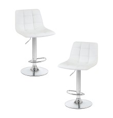 Набор 2 шт Стул барный DOBRIN TAILOR, белый