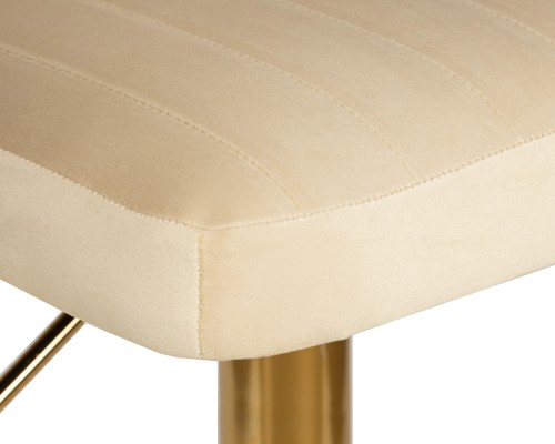 Стул барный DOBRIN CHARLY GOLD, бежевый велюр (MJ9-10)