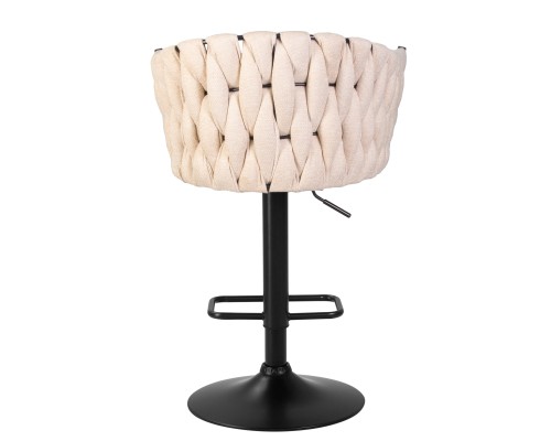 Набор 2 шт Стул барный DOBRIN LEON, бежевая ткань (LAR 275-1)