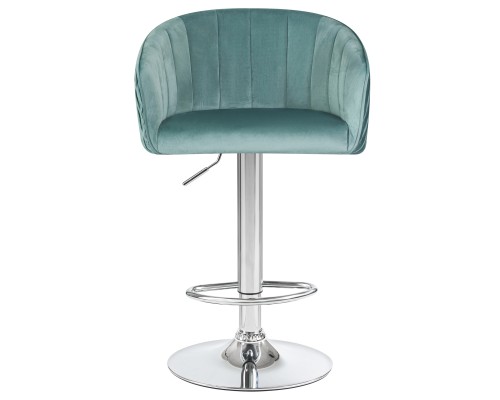 Стул барный DOBRIN DARCY, мятный велюр (1922-8)