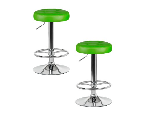 Набор 2 шт Табурет барный DOBRIN BRUNO, зелёный