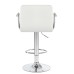 Стул барный DOBRIN KRUGER ARM, белый