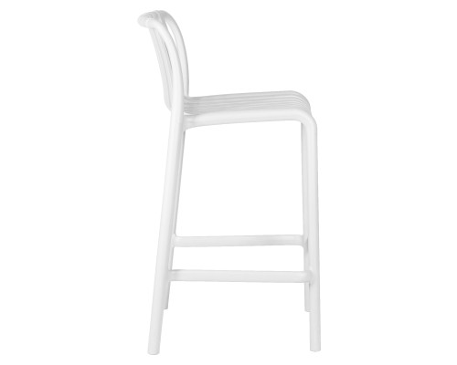 Стул полубарный DOBRIN CHLOE, белый (W-02)