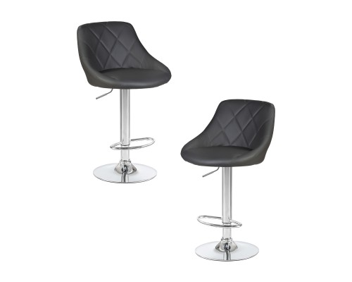 Набор 2 шт Стул барный DOBRIN LOGAN, серый