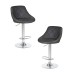 Набор 2 шт Стул барный DOBRIN LOGAN, серый