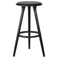 Табурет барный DOBRIN ROYCE BLACK, чёрный (B-03)