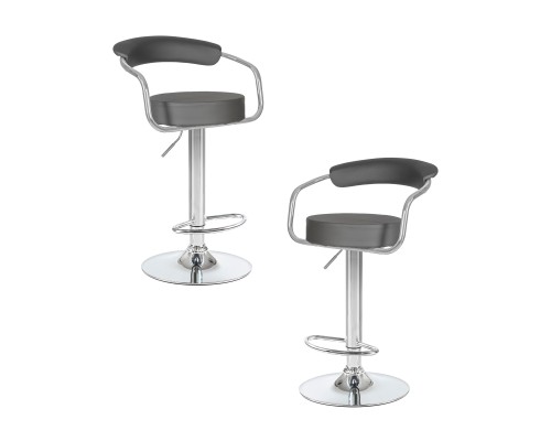 Набор 2 шт Стул барный DOBRIN MARTA, серый