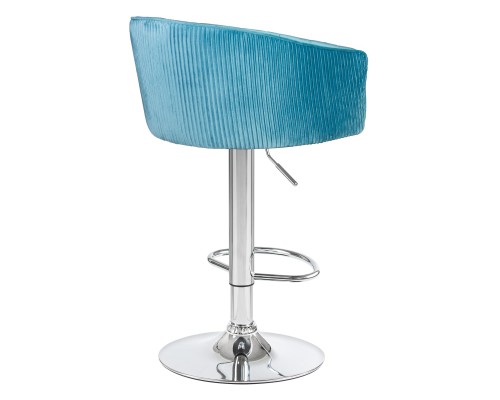 Стул барный DOBRIN DARCY, морской волны велюр (1922-7)