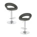 Набор 2 шт Стул барный DOBRIN MIRA, серый