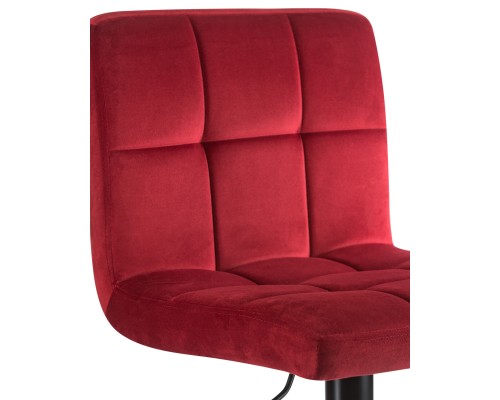 Набор 2 шт Стул барный DOBRIN DOMINIC, бордо велюр (MJ9-43)