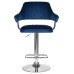 Стул барный DOBRIN CHARLY, синий велюр (MJ9-117)