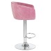 Стул барный DOBRIN DARCY, розовый велюр (1922-16)