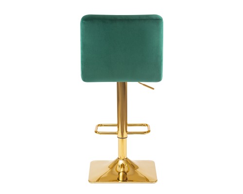 Набор 2 шт Стул барный DOBRIN GOLDIE, зеленый велюр (MJ9-88)