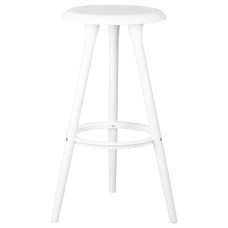 Табурет барный DOBRIN ROYCE WHITE, белый (W-02)