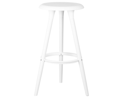 Набор 4 шт Табурет барный DOBRIN ROYCE WHITE, белый (W-02)