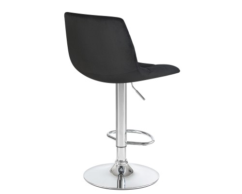 Набор 2 шт Стул барный DOBRIN TAILOR, черный велюр (MJ9-101)