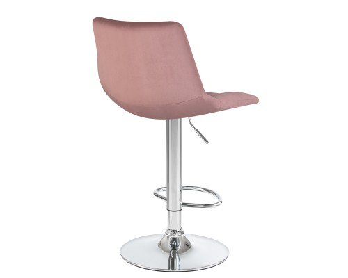 Стул барный DOBRIN TAILOR, пудрово-розовый велюр (MJ9-32)