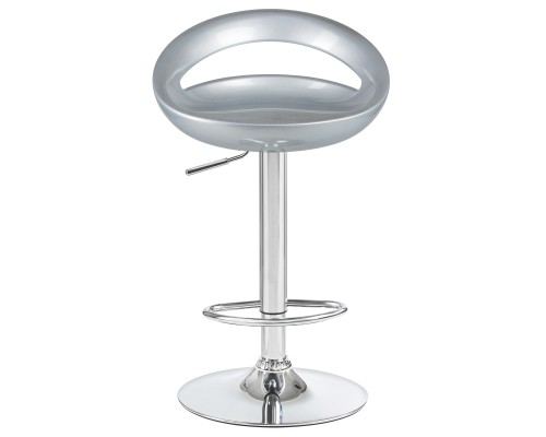 Стул барный DOBRIN DISCO, серебряный