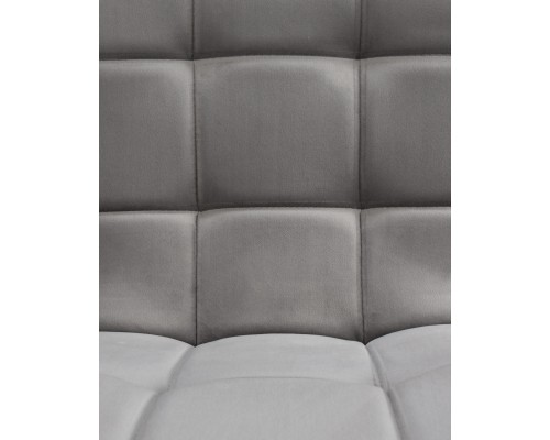 Набор 2 шт Стул барный DOBRIN KRUGER ARM, серый велюр (MJ9-75)