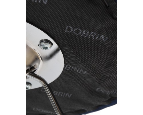 Набор 2 шт Табурет барный DOBRIN BRUNO, синий велюр (MJ9-117)