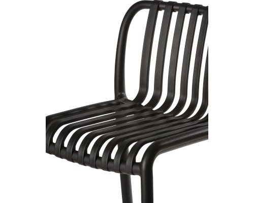 Набор 4 шт Стул полубарный DOBRIN CHLOE, черный