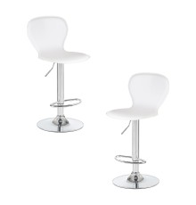 Набор 2 шт Стул барный DOBRIN ELISA, белый