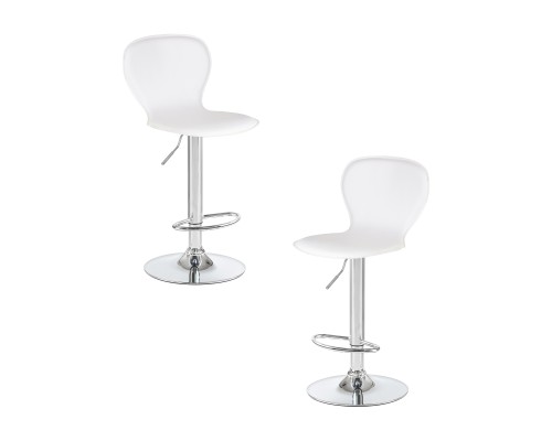 Набор 2 шт Стул барный DOBRIN ELISA, белый