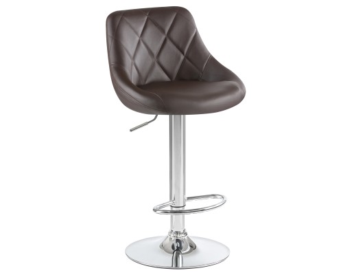 Набор 2 шт Стул барный DOBRIN LOGAN, коричневый
