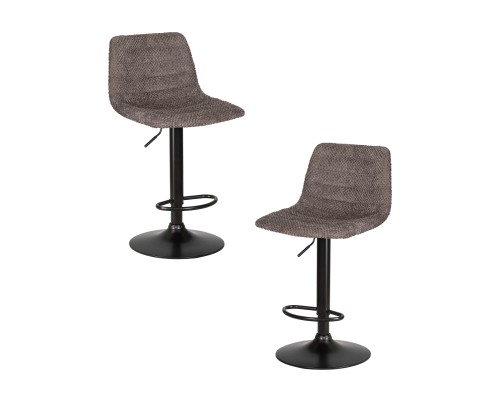 Набор 2 шт Стул барный DOBRIN TRAVIS, какао (VIVALDI43)