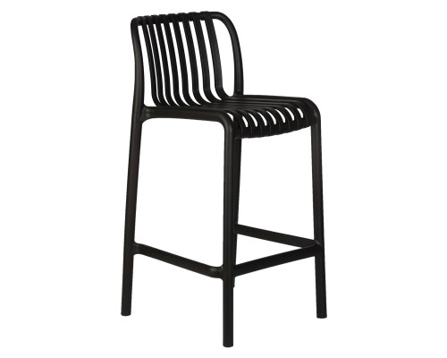 Набор 4 шт Стул полубарный DOBRIN CHLOE, черный
