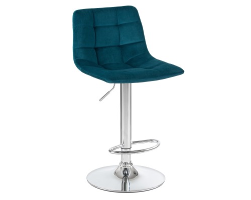 Набор 2 шт Стул барный DOBRIN TAILOR, морской волны велюр (MJ9-99)