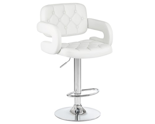 Набор 2 шт Стул барный DOBRIN TIESTO, белый