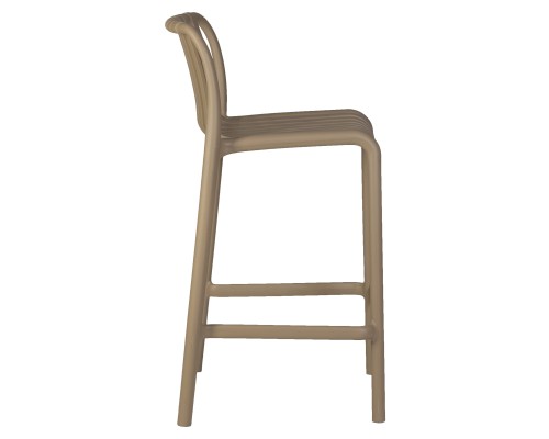 Стул полубарный DOBRIN CHLOE, бежевый (GR-03)