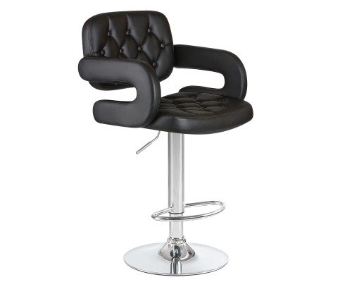 Набор 2 шт Стул барный DOBRIN TIESTO, чёрный