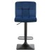 Набор 2 шт Стул барный DOBRIN DOMINIC, синий велюр (MJ9-117)