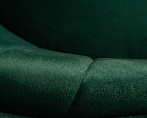 Стул барный DOBRIN DARCY BLACK, зеленый велюр (1922-9)