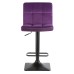 Набор 2 шт Стул барный DOBRIN DOMINIC, фиолет велюр (MJ9-58)