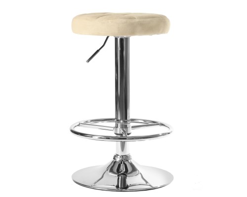 Табурет барный DOBRIN BRUNO, бежевый велюр (MJ9-10)