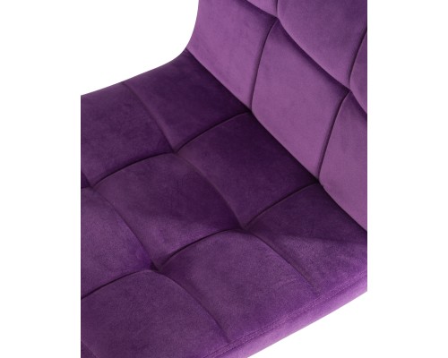Набор 2 шт Стул барный DOBRIN DOMINIC, фиолет велюр (MJ9-58)