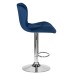 Набор 2 шт Стул барный DOBRIN BARNY, синий велюр (MJ9-117)