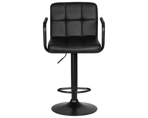 Набор 2 шт Стул барный DOBRIN KRUGER ARM BLACK, черный