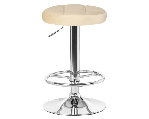 Табурет барный DOBRIN BRUNO, бежевый велюр (MJ9-10)